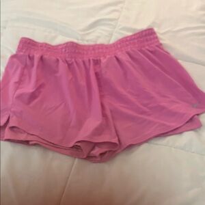 Pink Nike Women’s Dri-fit XL  Athletic Shorts  with 3 hidden pockets
